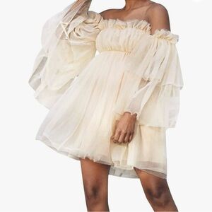 baby doll dress puffy